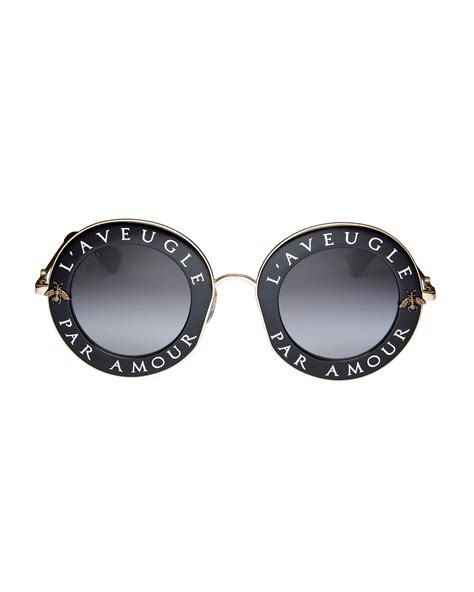 gucci sunglasses blind for love